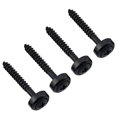#ad Musiclily 4Pcs Black Electric Guitar Bass Neck Mounting Ferrule Screw Bushing $9.84