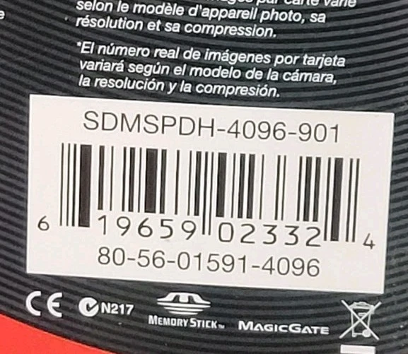 SanDisk Ultra II 4.0 GB Pro Duo Memory Stick Adapter Read Write Magicgate - Image 4 of 4