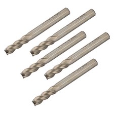 5 End Mill 1/4 X 1/4inch 4 Flute CNC Cutter Milling Router Bit Silver Fittings
