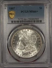 1887 Morgan Silver Dollar PCGS MS66+ $1