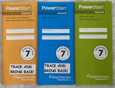 3 Weight Watchers PowerStart Trackers 2012 PointsPlus