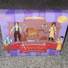 Anastasia Movie Together In Paris Gift Set Poseable Figures Playset New Galoob
