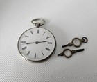 Très Ancienne Montre à gousset en Argent 0.800 Fonctionne