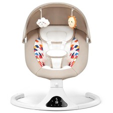 Mecedora Columpios Para Bebes Electrica De Meses Silla Dormir 5 Velocidades NEW.