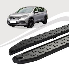 Trittbretter Honda CR-V ab Baujahr 06/2006-12/2012 SUPA Schwarz mit und ABE