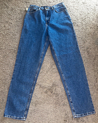 Vintage Eddie Bauer High Waisted Mom Jeans Medium Wash Size 10R NWT