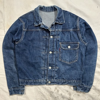 Vintage 1940s Levis Type 1 506xx Denim Jacket Mens Size S/M Vintage 1940s Levis Type 1 506xx Denim Jacket Mens Size S/M