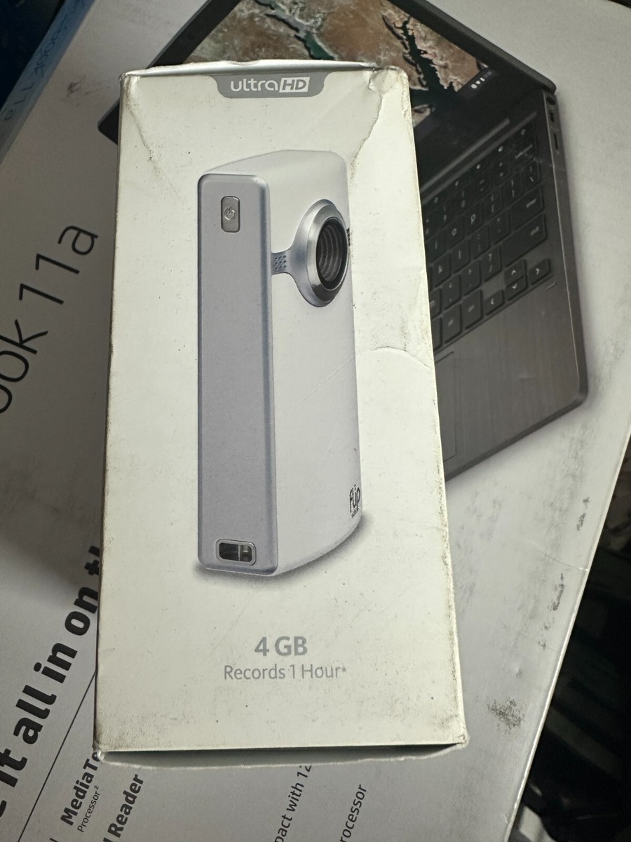 Flip Video U260W 4 GB Camcorder - White for sale online | eBay