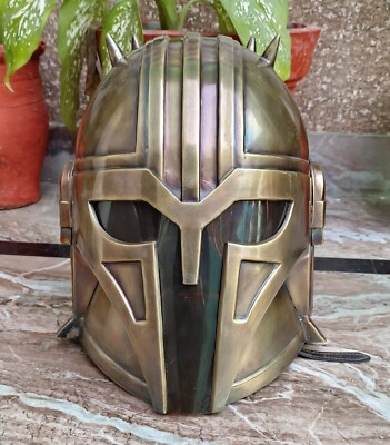 The Armorer Mandalorian Blacksmith Helmet Boba Fett Star Wars Décor Helmet New