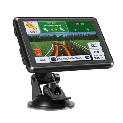 5 Inch Gps Navigation for Car/Truck Touch Screen Maps w/ Spoken Direction