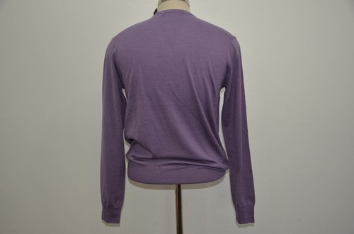 Polo Ralph Lauren Merino Wool Silk & Cashmere V-Neck Sweater - Picture 2 of 4