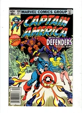 1982 Marvel Comics Captain America #268 Apr Defenders Beside Him! 7.5 NWS