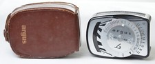 Vintage Argus L3 "Mark 1" Exposure Meter w/ Original Leather Case, Germany