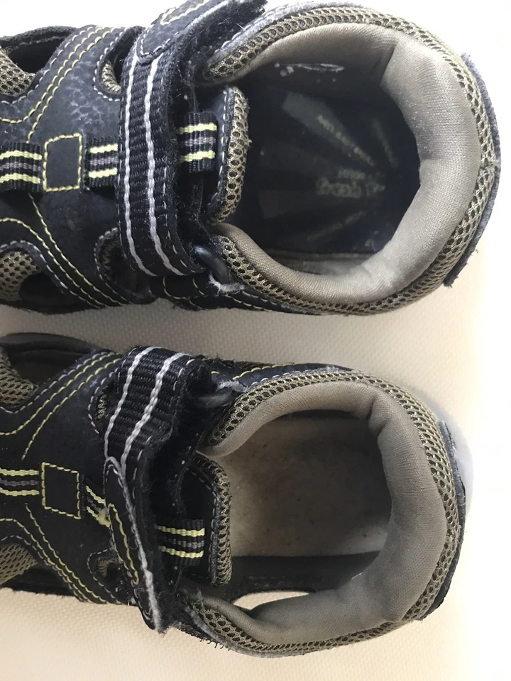 Stride Rite Bebé Niño Zapatos Sandalias 10 M Gus Cuero Verde Lavable  Foto 4 de 4