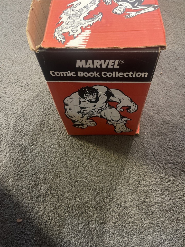 MARVEL STUDIOS COMICS VINTAGE 1989 COMIC BOOK COLLECTION COLLECTORS BOX ...