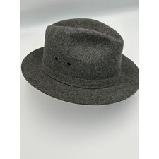 Pedigree Fifth Ave, Gray Felt/Wool Vintage Fedora Large