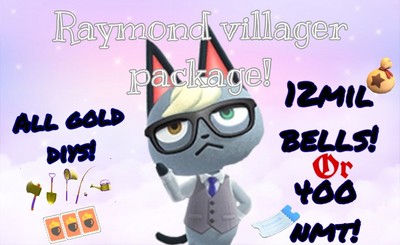 Raymond Judy Sherb Audie Ect Animal Crossing Villagers + FREE BONUSES!