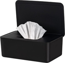 Baby Wipes Dispenser, Wipe Holder for Baby  Adult,Keeps Wet Tissue Fresh, Non-S