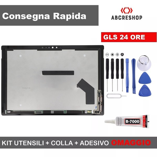 Lcd Display Microsoft Surface Pro 4 1724 Touch Screen Bildschirm Monitor Glas-image