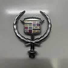 Vintage Cadillac Hood Ornament Chrome  Automobile Car Parts