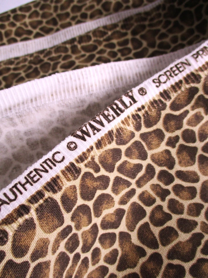 Waverly Fabric Leopard Print Cheetah Cotton Jungle Path 2 + Yards Total - Image 3 of 3