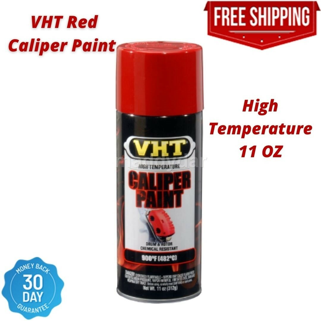 2PCS Caliper Paint High Temp Coat Spray Red