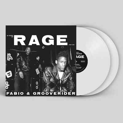 Fabio & Grooverider / 30 Years of Rage Part 1 (2LP, WHITE VINYL) / Above Board 