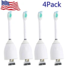 4 Pack Electric Toothbrush Brush Heads Replacement for Philips Sonicare E-Series