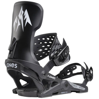 Jones Meteorite Herren Snowboardbindung All Mountain Freeride Schwarz 2025 NEU