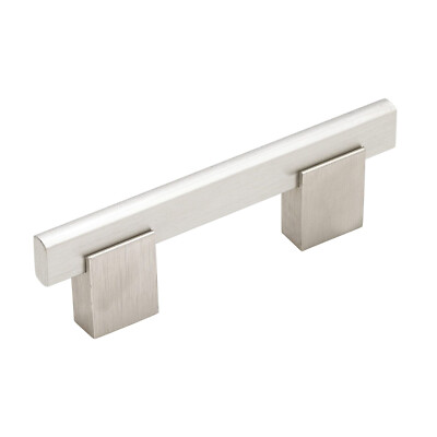 5 Pack Rok Bridge Style 76 MM Centers Brushed Nickel Cabinet Pull Handle 4-1/4''
