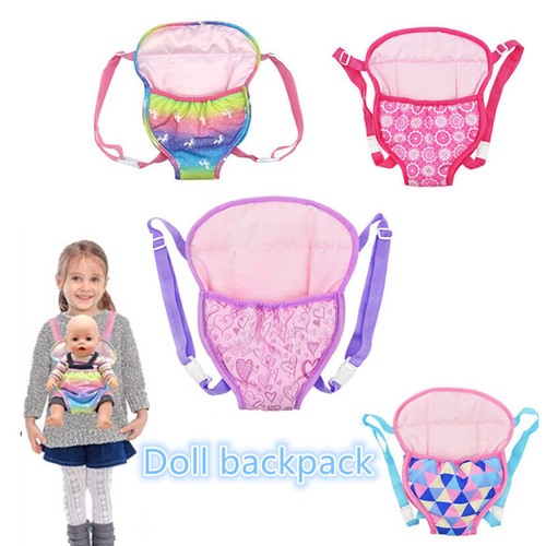 Baby Doll CarrierToy Baby Carrier Baby Doll CarrierStorage Backpack Portable Bag - Picture 1 of 10