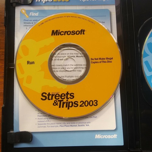 Microsoft Streets & Trips 2003 Map Software - Picture 3 of 4