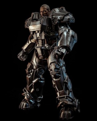 threezero Fallout T-60 フィギュア T-60 Power Armor Sixth Scale Figure by Threezero | Sideshow