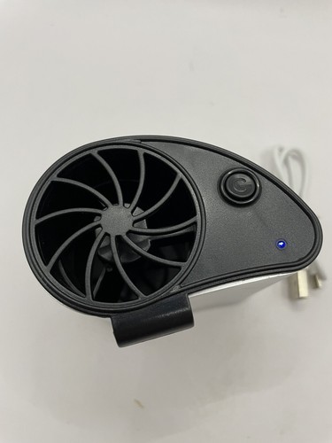 Waist Mobil Fan Portable Camping Fan 1200mAh Rechargeable Usb Charge Port Black - Picture 6 of 7