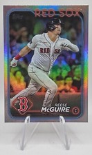 REESE McGUIRE 2024 TOPPS SERIES 2 RAINBOW FOIL #474 RED SOX (FREE SHIP OVER $10)