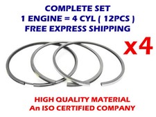 4cyl Piston Rings Set 115mm Std Fits For New Holland Co3-13ot 5401cc Mp4030-1