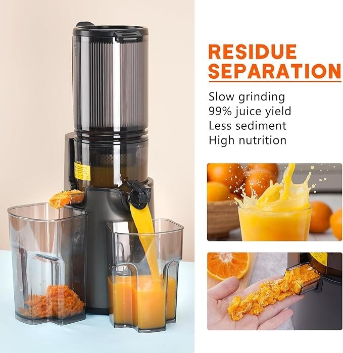 juicerページ Costway Electric Juicer Wide Mouth Fruit & Vegetable