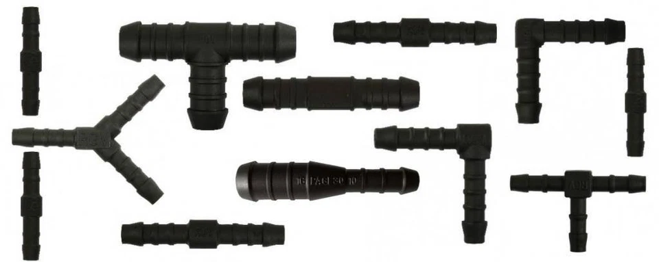 Hose mender pipe repair FISH fuel petrol FIX straight elbow JOINER Piece tank