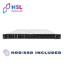 HP DL360 Gen10 8SFF 2x Gold 6248 2.5GHz 40C 64GB P408i-a 2x 1.2TB SAS 4xRJ45