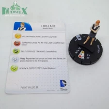 Heroclix Man of Steel Movie set Lois Lane #007 Gravity Feed figure w/card