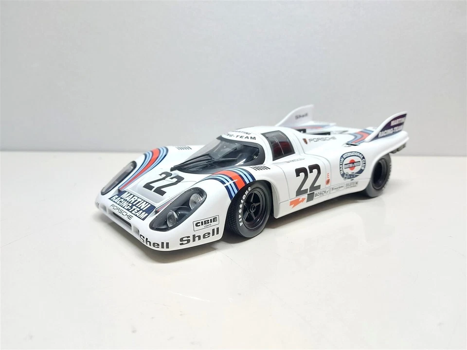 Porsche 917K Martini Winner 24h Le Mans 1971 #22 - 1/18 Norev - Immagine 3 di 4