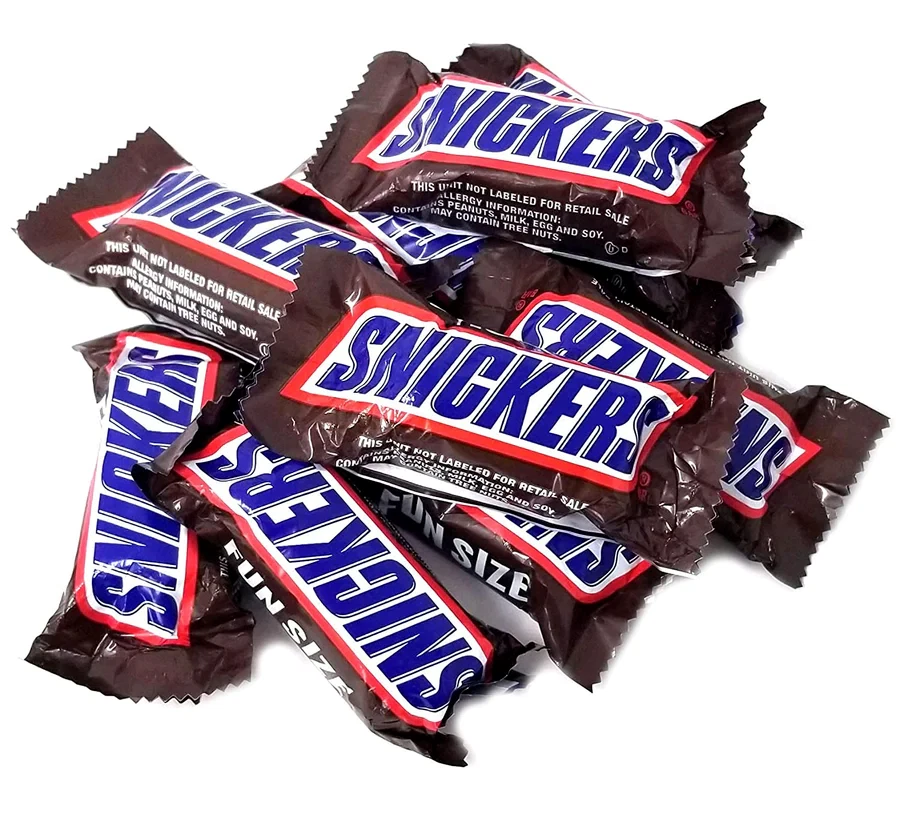 SNICKERS Milk Chocolate, Fun Size Candy BARS, Individually Wrapped IN POUNDS BAG - Image 2 of 4