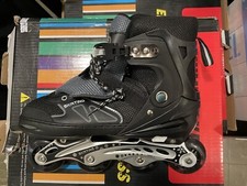 Dikashi Adjustable Lighted Roller Blades Youth L Skating - FREE SHIPPING
