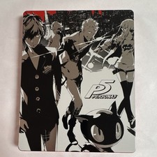 Atlus P5 Persona5 SteelBook Case Video Game Artwork Collectible Display