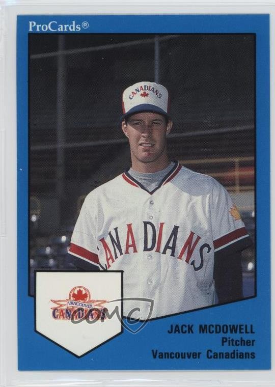 1989 ProCards Minor League Team Sets Jack McDowell #577 0a1