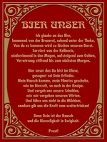 Holzschild 40X30 Cm Alkohol Prost Bier Unser Deko Geschenk Holz Schild