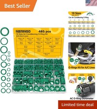 485 Pcs Metric Ac O Ring Kit - Automotive Ac System Seal Kit Compatible With... 485 Pcs Metric Ac O Ring Kit - Automotive Ac System Seal Kit Compatible With...