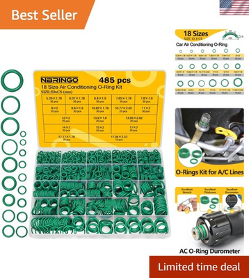 #ad #ad 485 PCS Metric AC O Ring Kit Automotive A C System Seal Kit Compatible with... $27.22