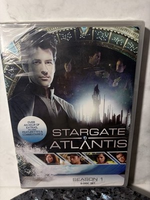 Stargate Atlantis Season 1 DVD Set Sci-Fi TV Show 5 Disc Set WIDESCREEN