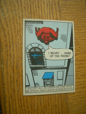 1966 Donruss Marvel Super Heroes Amazing Spider-man #42 Hang up the ph NICE CARD